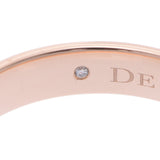 DE BEERS デビアス 19号 メンズ K18ピンクゴールド リング・指輪 Aランク 中古 銀蔵