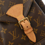 LOUIS VUITTON ルイヴィトン モノグラム モンスリ MM ブラウン M51136 レディース モノグラムキャンバス リュック・デイパック Bランク 中古 銀蔵