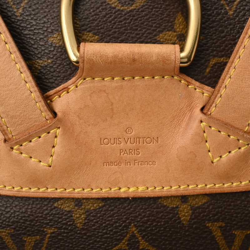 LOUIS VUITTON ルイヴィトン モノグラム モンスリ MM ブラウン M51136 レディース モノグラムキャンバス リュック・デイパック Bランク 中古 銀蔵