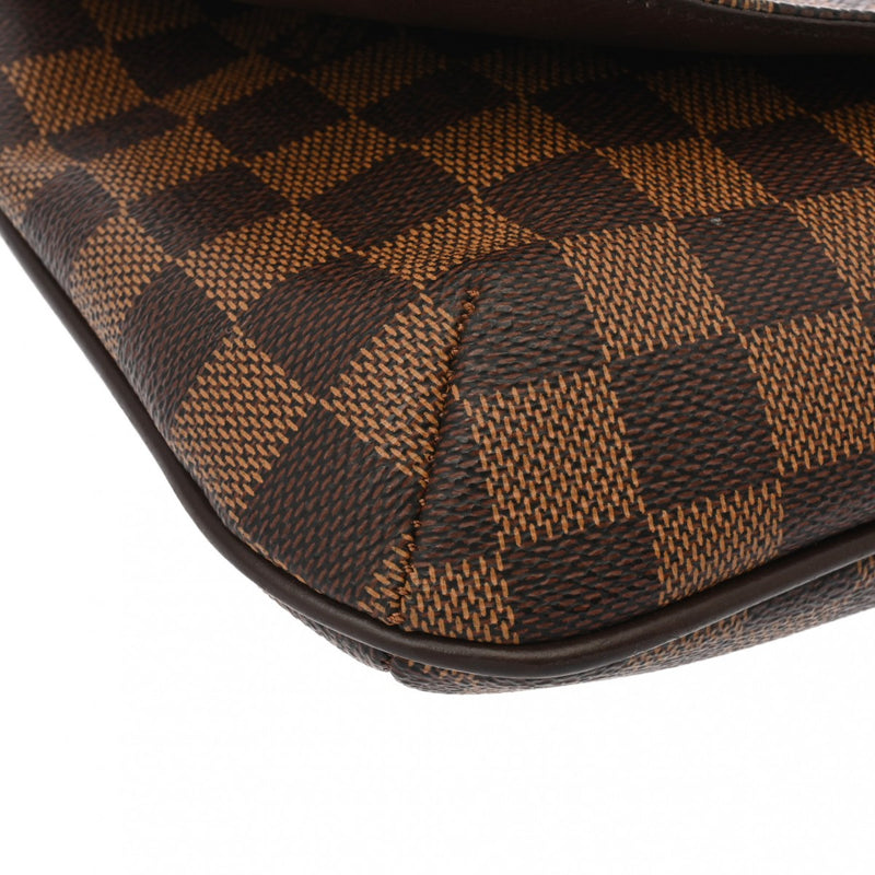 LOUIS VUITTON ルイヴィトン ダミエ ミュゼットタンゴ ロング ブラウン N51301 ユニセックス ダミエキャンバス ショルダーバッグ ABランク 中古 銀蔵