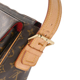 LOUIS VUITTON ルイヴィトン モノグラム ヴィバシテ GM ブラウン M51163 レディース モノグラムキャンバス ショルダーバッグ Bランク 中古 銀蔵