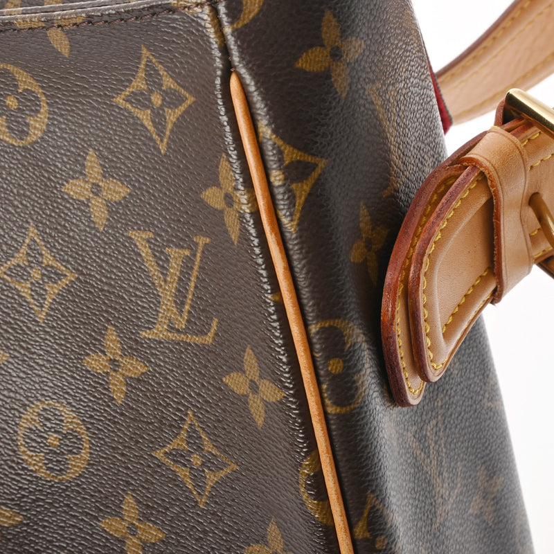 LOUIS VUITTON ルイヴィトン モノグラム ヴィバシテ GM ブラウン M51163 レディース モノグラムキャンバス ショルダーバッグ Bランク 中古 銀蔵