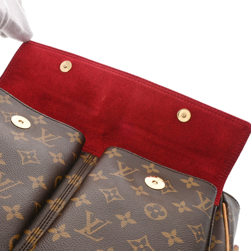 LOUIS VUITTON ルイヴィトン モノグラム ヴィバシテ GM ブラウン M51163 レディース モノグラムキャンバス ショルダーバッグ Bランク 中古 銀蔵