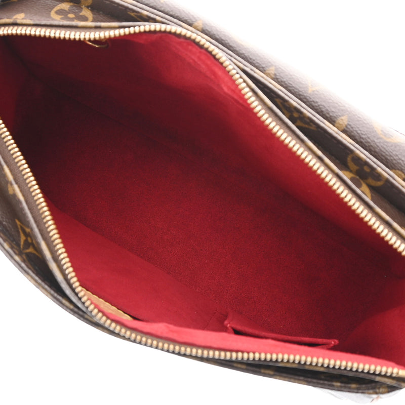 LOUIS VUITTON ルイヴィトン モノグラム ヴィバシテ GM ブラウン M51163 レディース モノグラムキャンバス ショルダーバッグ Bランク 中古 銀蔵