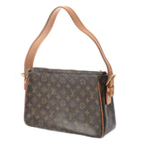 LOUIS VUITTON ルイヴィトン モノグラム ヴィバシテ GM ブラウン M51163 レディース モノグラムキャンバス ショルダーバッグ Bランク 中古 銀蔵