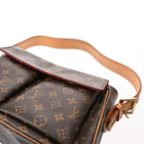 LOUIS VUITTON ルイヴィトン モノグラム ヴィバシテ GM ブラウン M51163 レディース モノグラムキャンバス ショルダーバッグ Bランク 中古 銀蔵