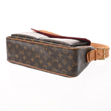 LOUIS VUITTON ルイヴィトン モノグラム ヴィバシテ GM ブラウン M51163 レディース モノグラムキャンバス ショルダーバッグ Bランク 中古 銀蔵