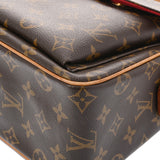 LOUIS VUITTON ルイヴィトン モノグラム ヴィバシテ GM ブラウン M51163 レディース モノグラムキャンバス ショルダーバッグ Bランク 中古 銀蔵