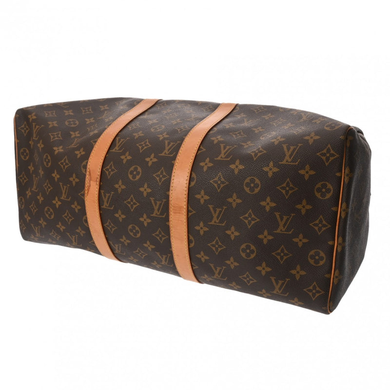 LOUIS VUITTON ルイヴィトン モノグラム キーポル 50 ブラウン M41426 ユニセックス モノグラムキャンバス ボストンバッグ Bランク 中古 銀蔵