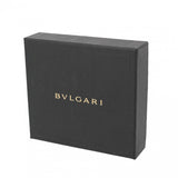 BVLGARI ブルガリ ブルガリブルガリ 二つ折りカードケース ブルー 38080 メンズ レザー型押し カードケース 新同 中古 銀蔵