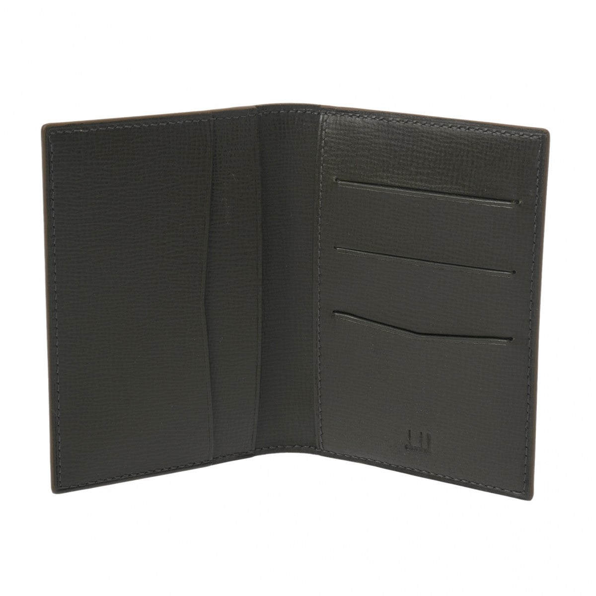 【dunhill 】名刺入れ ダークブラウン　レザー　二つ折り　未使用品 dunhill（ダンヒル） 名刺入れ メンズ BELGRAVE レザー カードケース