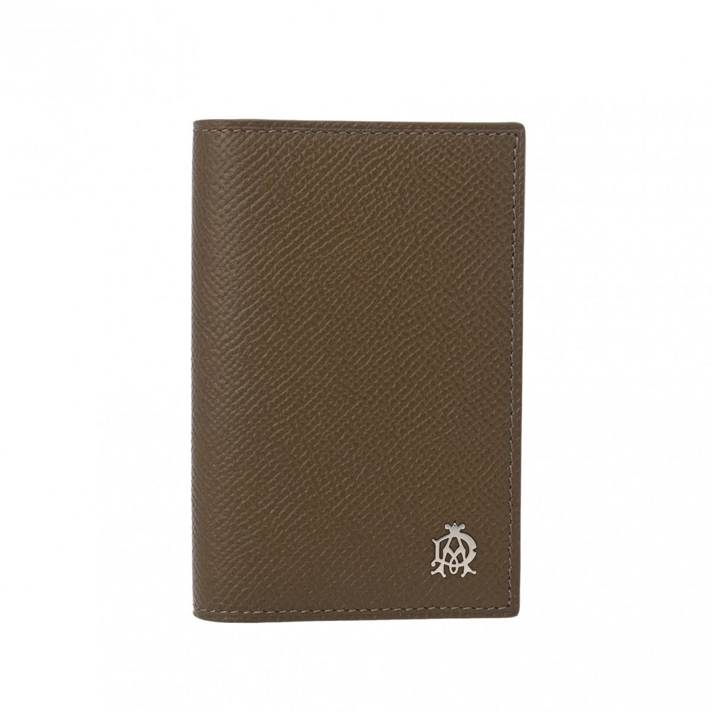 【新品】dunhill カードケース　名刺入れ　ダンヒル　ブラウン ダンヒル カードケース ブラウン メンズ レザー 名刺入れ
