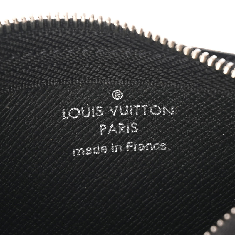 LOUIS VUITTON ルイヴィトン ダミエグラフィット ポシェットクレ 黒/グレー  N60155 メンズ ダミエグラフィットキャンバス コインケース Bランク 中古 銀蔵