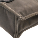 HERMES エルメス フールトゥ MM グレー ユニセックス キャンバス トートバッグ Bランク 中古 銀蔵