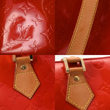 LOUIS VUITTON ルイヴィトン モノグラムヴェルニ ヒューストン トートバッグ ルージュ M91092 レディース モノグラムヴェルニ ハンドバッグ Bランク 中古 銀蔵