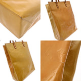 LOUIS VUITTON ルイヴィトン リード MM ベージュ M91141 レディース モノグラムヴェルニ ハンドバッグ Cランク 中古 銀蔵