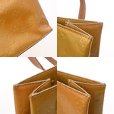 LOUIS VUITTON ルイヴィトン リード MM ベージュ M91141 レディース モノグラムヴェルニ ハンドバッグ Cランク 中古 銀蔵