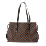 LOUIS VUITTON ルイヴィトン ダミエ チェルシー ブラウン N51119 レディース ダミエキャンバス トートバッグ ABランク 中古 銀蔵