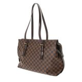 LOUIS VUITTON ルイヴィトン ダミエ チェルシー ブラウン N51119 レディース ダミエキャンバス トートバッグ ABランク 中古 銀蔵