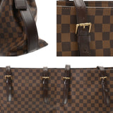LOUIS VUITTON ルイヴィトン ダミエ チェルシー ブラウン N51119 レディース ダミエキャンバス トートバッグ ABランク 中古 銀蔵
