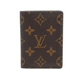 LOUIS VUITTON ルイヴィトン モノグラム ポルトカルトパスヴェルティカル ブラウン M66541 ユニセックス モノグラムキャンバス カードケース Bランク 中古 銀蔵