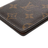 LOUIS VUITTON ルイヴィトン モノグラム ポルトカルトパスヴェルティカル ブラウン M66541 ユニセックス モノグラムキャンバス カードケース Bランク 中古 銀蔵
