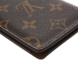 LOUIS VUITTON ルイヴィトン モノグラム ポルトカルトパスヴェルティカル ブラウン M66541 ユニセックス モノグラムキャンバス カードケース Bランク 中古 銀蔵