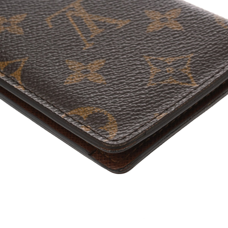 LOUIS VUITTON ルイヴィトン モノグラム ポルトカルトパスヴェルティカル ブラウン M66541 ユニセックス モノグラムキャンバス カードケース Bランク 中古 銀蔵