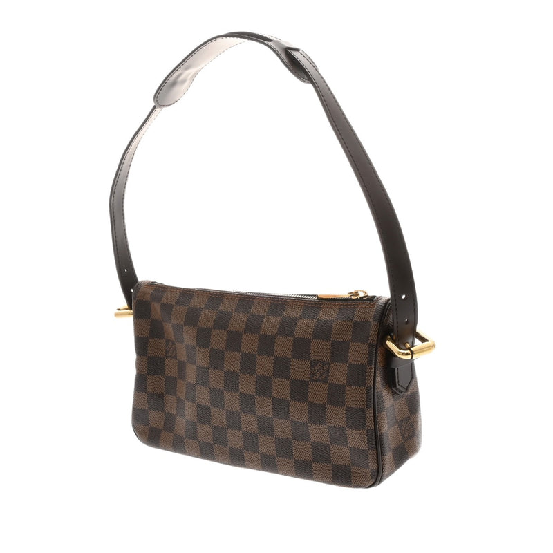 LOUIS VUITTON ルイヴィトン ダミエ ラヴェッロ GM ブラウン N60006 レディース ダミエキャンバス ショルダーバッグ Bランク 中古 銀蔵