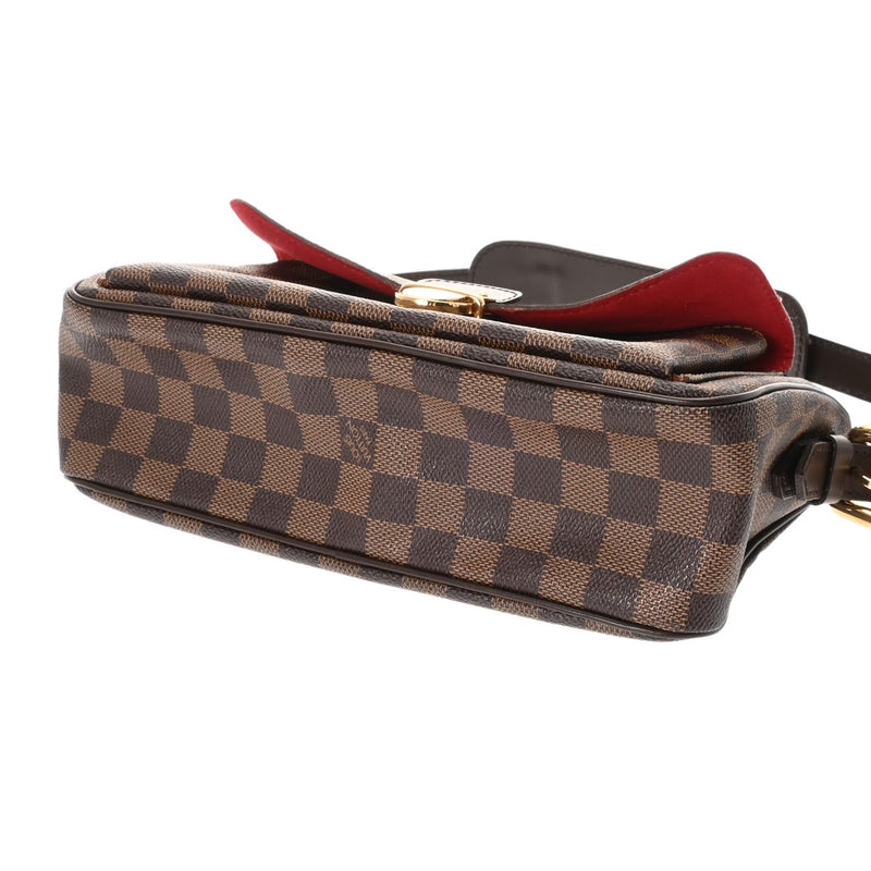 LOUIS VUITTON ルイヴィトン ダミエ ラヴェッロ GM ブラウン N60006 レディース ダミエキャンバス ショルダーバッグ Bランク 中古 銀蔵