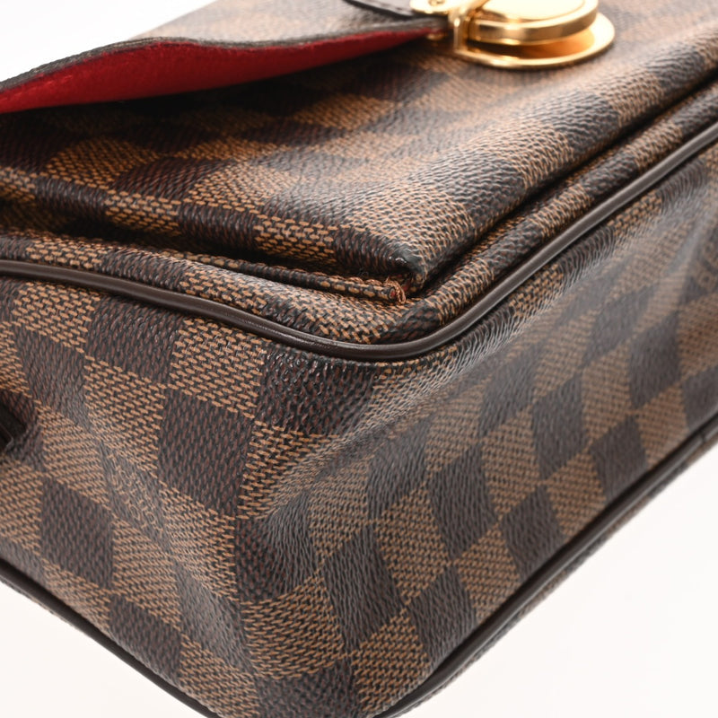 LOUIS VUITTON ルイヴィトン ダミエ ラヴェッロ GM ブラウン N60006 レディース ダミエキャンバス ショルダーバッグ Bランク 中古 銀蔵