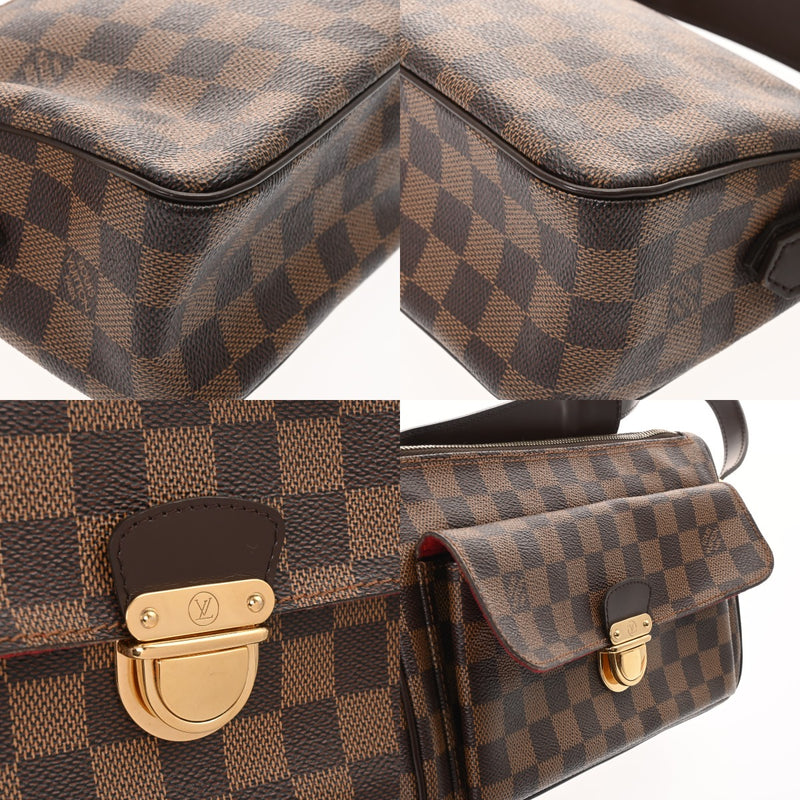 LOUIS VUITTON ルイヴィトン ダミエ ラヴェッロ GM ブラウン N60006 レディース ダミエキャンバス ショルダーバッグ Bランク 中古 銀蔵