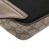 GUCCI グッチ オフィディア ベルトバッグ  グレージュ系 メンズ GGスプリームキャンバス レザー ウエストバッグ Aランク 中古 銀蔵