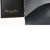 CHRISTIAN DIOR クリスチャンディオール モンテーニュ 4連キーケース ベージュ/青 レディース オブリークジャガード キーケース ABランク 中古 銀蔵