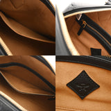 MCM エムシーエム スモール ボストンバッグ ベージュ ゴールド金具 レディース ポリウレタン ボストンバッグ Aランク 中古 銀蔵