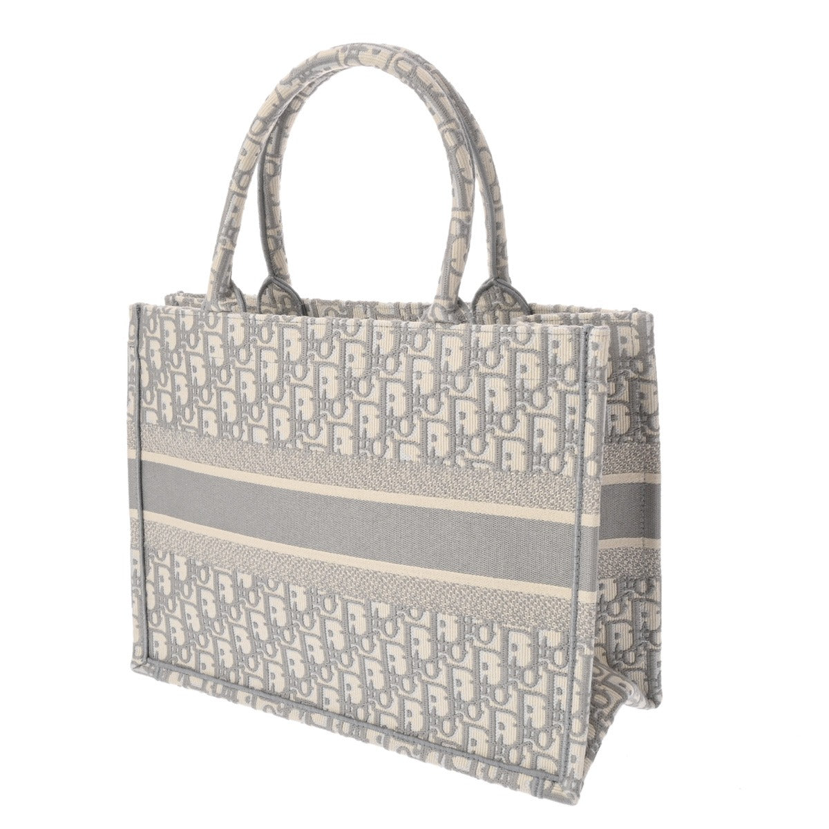 クリスチャンディオール ブックトート ミディアム グレー レディース