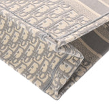 CHRISTIAN DIOR クリスチャンディオール ブックトート ミディアム グレー レディース キャンバス ハンドバッグ 未使用 銀蔵