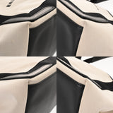 BALENCIAGA バレンシアガ ネイビーカバス S ホワイト ブラック 339933 レディース キャンバス レザー ハンドバッグ Bランク 中古 銀蔵