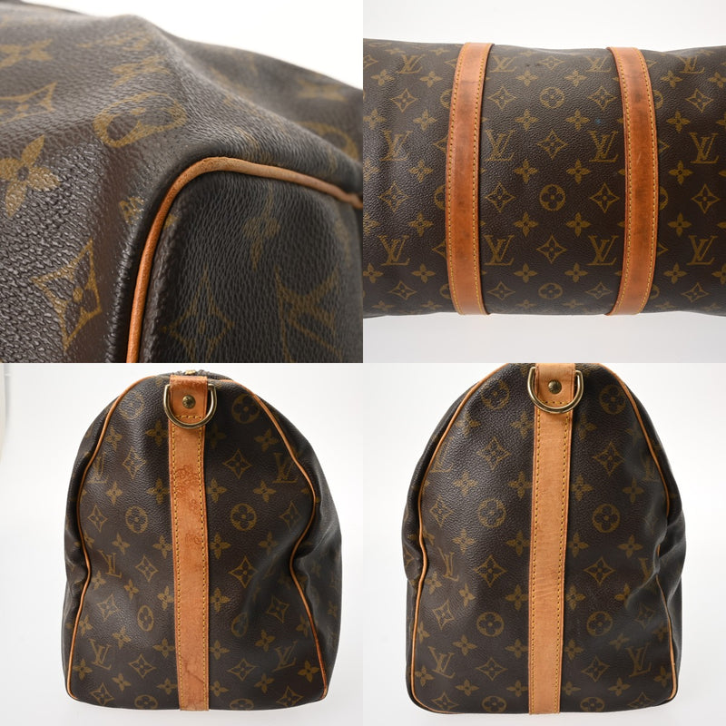 LOUIS VUITTON ルイヴィトン モノグラム キーポルバンドリエール 50 ブラウン M41416 レディース モノグラムキャンバス ボストンバッグ Bランク 中古 銀蔵