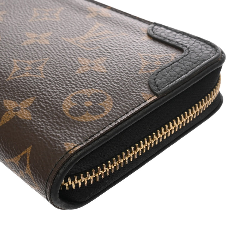 LOUIS VUITTON ルイヴィトン モノグラム ジッピーウォレット レティーロ ノワール M61855 レディース モノグラムキャンバス 長財布 ABランク 中古 銀蔵