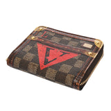 LOUIS VUITTON ルイヴィトン トランクタイム ジッピーコインパース ブラウン M52745 ユニセックス PVC/レザー コインケース ABランク 中古 銀蔵