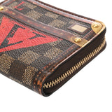 LOUIS VUITTON ルイヴィトン トランクタイム ジッピーコインパース ブラウン M52745 ユニセックス PVC/レザー コインケース ABランク 中古 銀蔵
