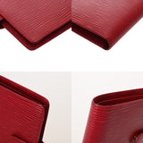 LOUIS VUITTON ルイヴィトン エピ ポルトビエ コンパクト レッド M63557 メンズ エピレザー 二つ折り財布 Bランク 中古 銀蔵