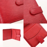 LOUIS VUITTON ルイヴィトン エピ ポルトビエ コンパクト レッド M63557 メンズ エピレザー 二つ折り財布 Bランク 中古 銀蔵