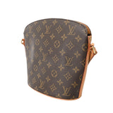 LOUIS VUITTON ルイヴィトン モノグラム ドルーオ ブラウン M51290 レディース モノグラムキャンバス ショルダーバッグ Bランク 中古 銀蔵
