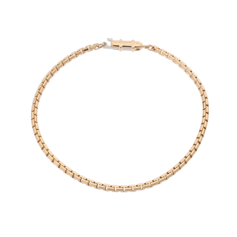 CARTIER カルティエ タンク チェーン ユニセックス K18イエローゴールド YG ブレスレット Aランク 中古 銀蔵