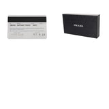 PRADA プラダ サフィアーノ ファスナー ブラック 2MV836 メンズ 長財布 Bランク 中古 銀蔵