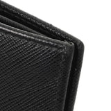 PRADA プラダ サフィアーノ ファスナー ブラック 2MV836 メンズ 長財布 Bランク 中古 銀蔵