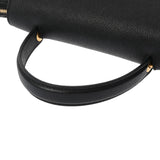 CELINE セリーヌ ベルトバッグ ナノ ブラック レディース レザー ハンドバッグ Aランク 中古 銀蔵