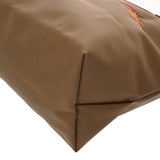 LONGCHAMP ロンシャン プリアージュ カーキ/オレンジ レディース ナイロン ハンドバッグ ABランク 中古 銀蔵